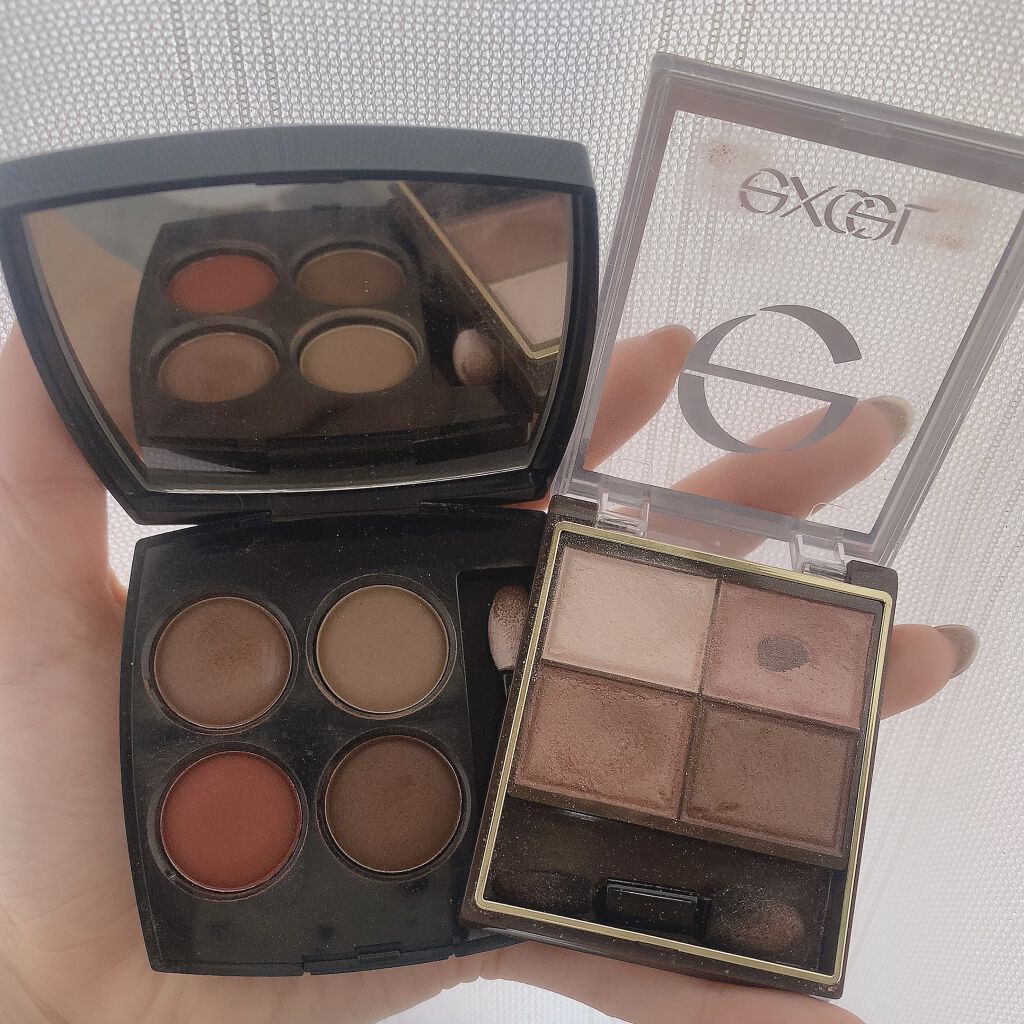 スキニーリッチシャドウ/excel/アイシャドウパレットを使ったクチコミ（3枚目）