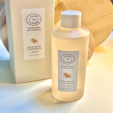 グレイン水クレンジングオイル /JUICE TO CLEANSE/オイルクレンジングを使ったクチコミ(2枚目)