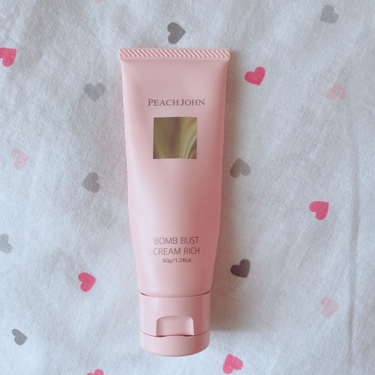 ボムバストクリーム リッチ/PEACH JOHN/バスト・ヒップケアを使ったクチコミ(1枚目)
