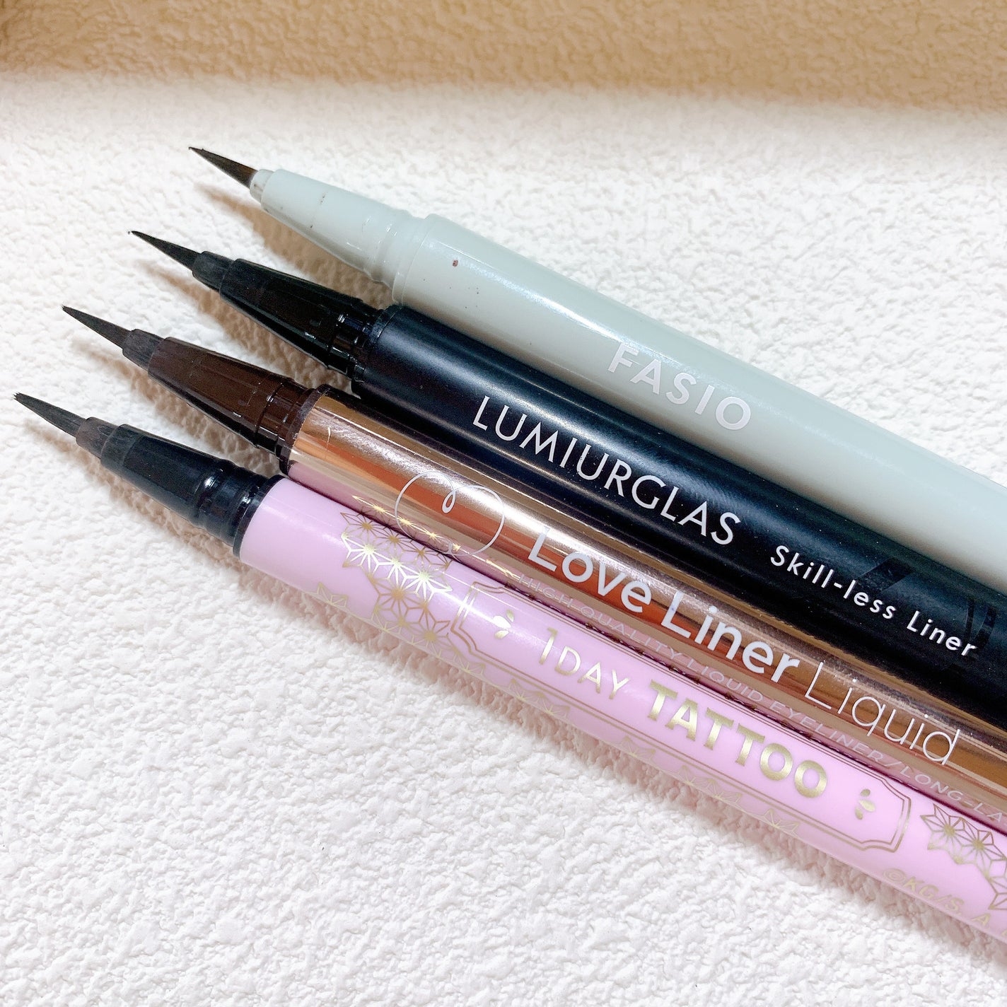 リアルラスティングアイライナー24hWP/K-パレット/リキッドアイライナーを使ったクチコミ(2枚目)