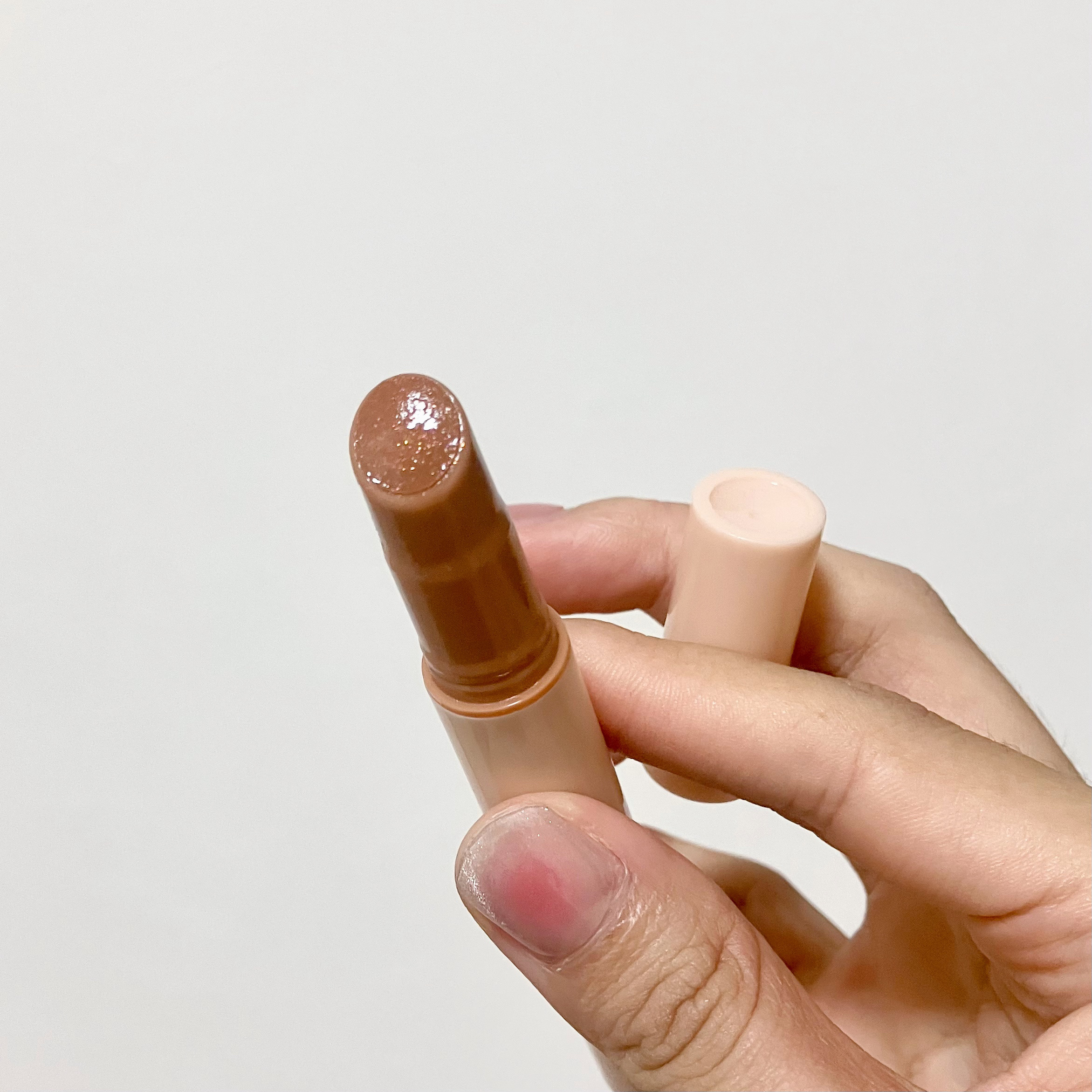 ハニーメルティングリップ 14 メープルグリッター/ネイチャーリパブリック/口紅を使ったクチコミ（2枚目）