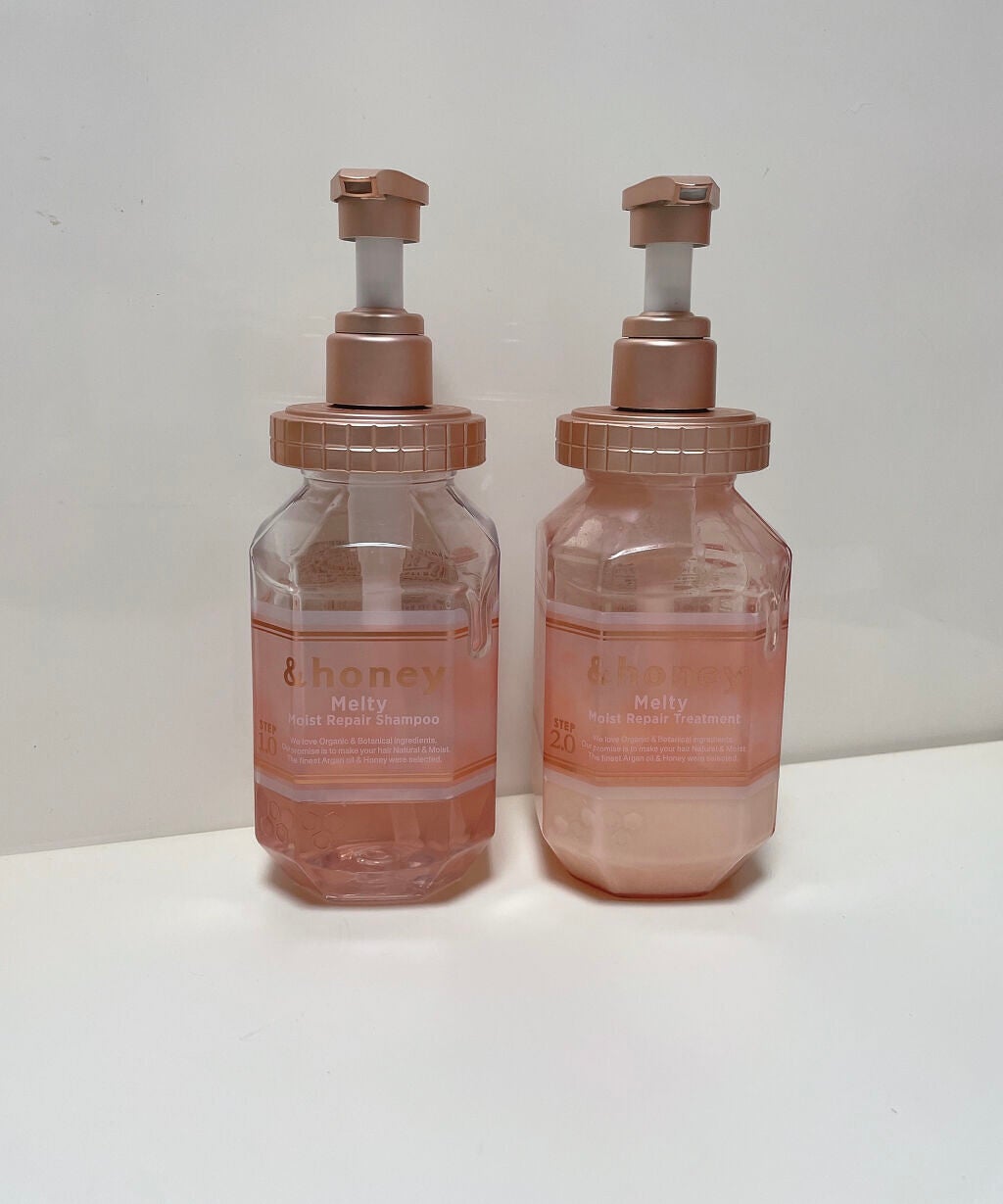 &honey Melty モイストリペア シャンプー1.0/モイストリペア ヘアトリートメント2.0/&honey/市販シャンプーを使ったクチコミ(1枚目)