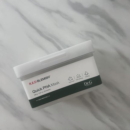 レッドブレミッシュクイックPHAシートマスク/Dr.G/シートマスク・パックを使ったクチコミ(1枚目)