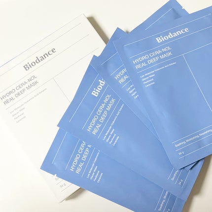 ハイドロセラノールリアルディープマスク/Biodance/シートマスク・パックを使ったクチコミ(1枚目)