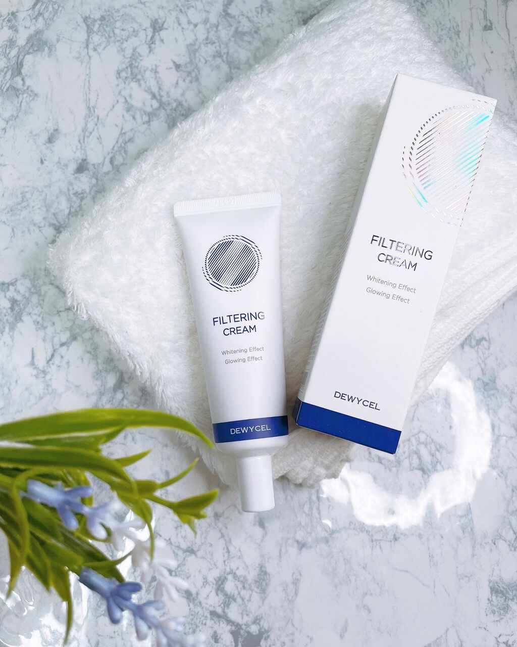 フィルタリングクリーム/DEWYCEL/日焼け止めクリームを使ったクチコミ（2枚目）