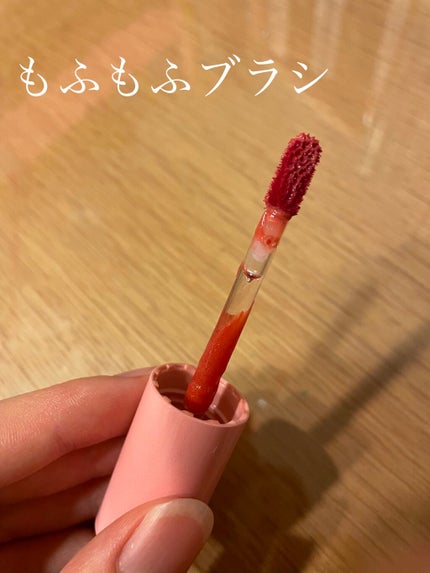 アピュー ジューシーパン スパークリングティント/A’pieu/口紅を使ったクチコミ(5枚目)