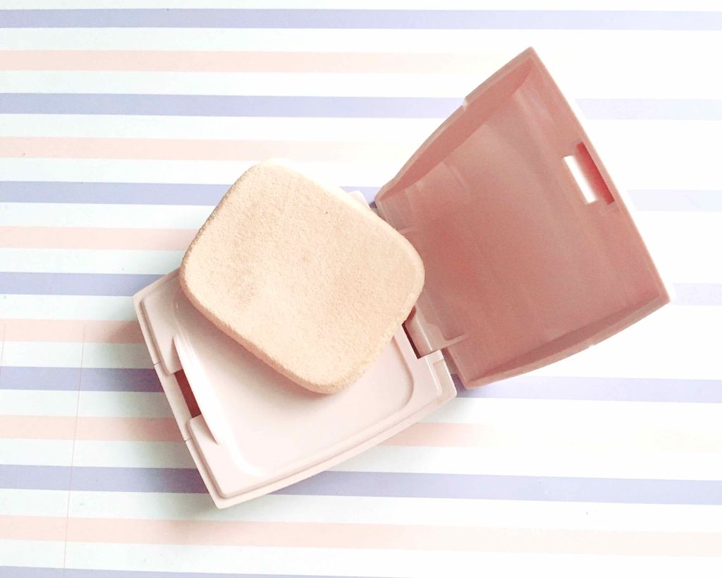 モイスチャー パウダー ファンデーション(スポンジ入り)/ちふれ/パウダーファンデーションを使ったクチコミ(3枚目)
