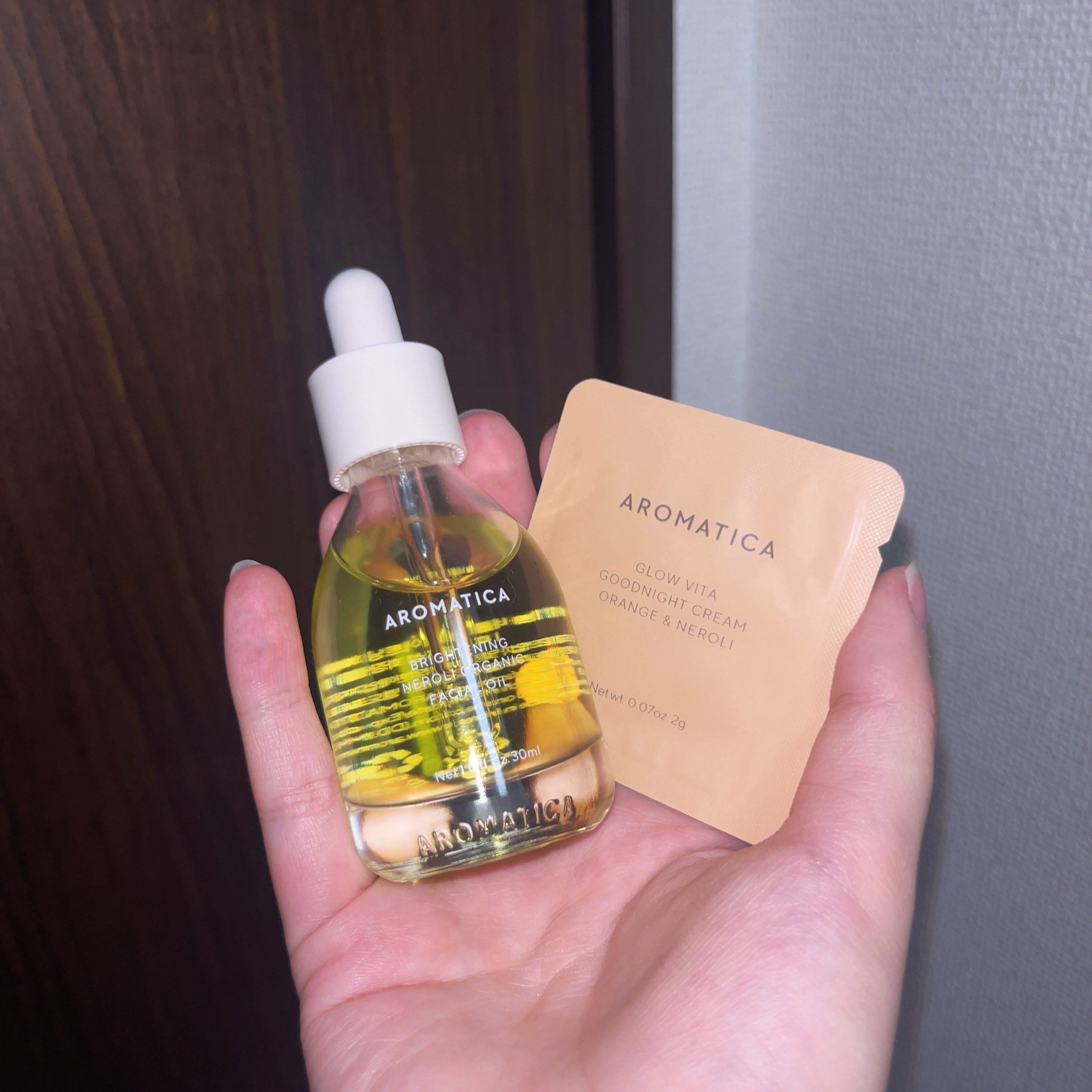 オーガニックネロリフェイシャルオイル/AROMATICA/フェイスオイルを使ったクチコミ（1枚目）