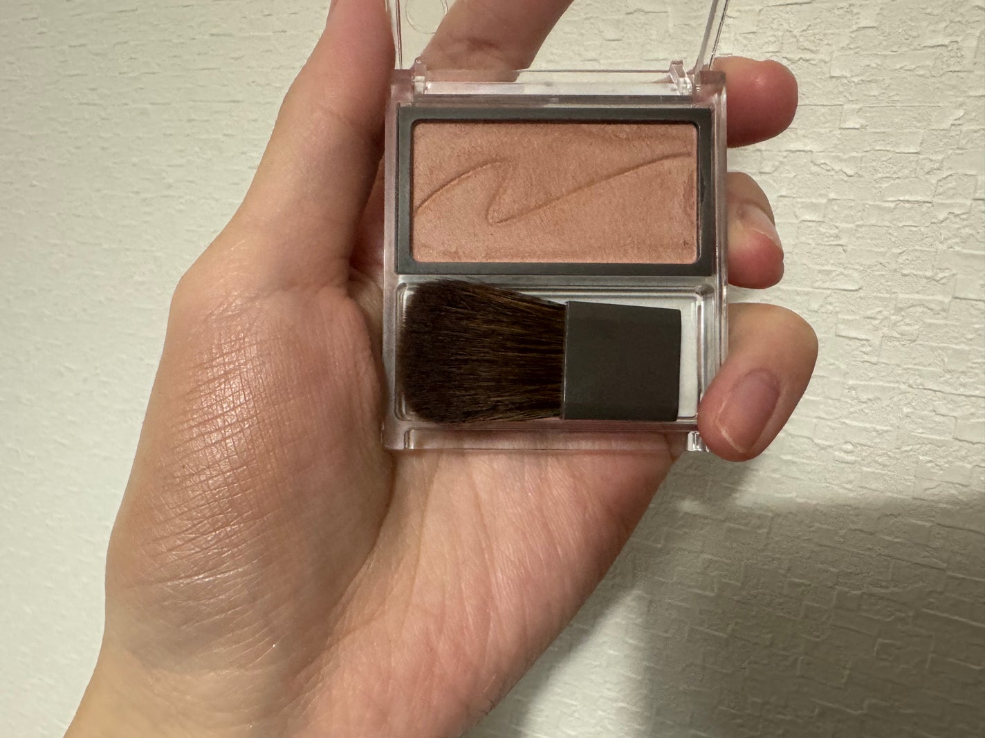 チークブラッシュ/CEZANNE/パウダーチークを使ったクチコミ(2枚目)