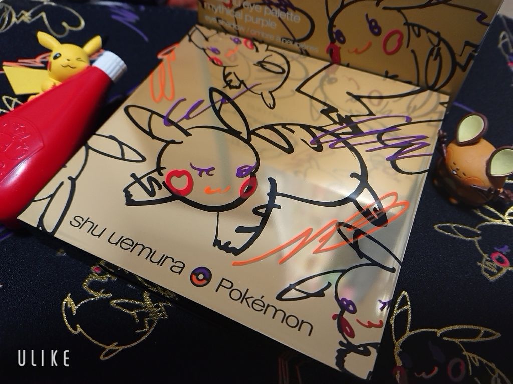 ピカシュウ アイ パレット - ミシカル パープル/shu uemura/アイシャドウパレットを使ったクチコミ(1枚目)