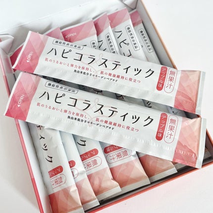 ハピコラスティック/新田ゼラチンダイレクト/美容ドリンクを使ったクチコミ(4枚目)