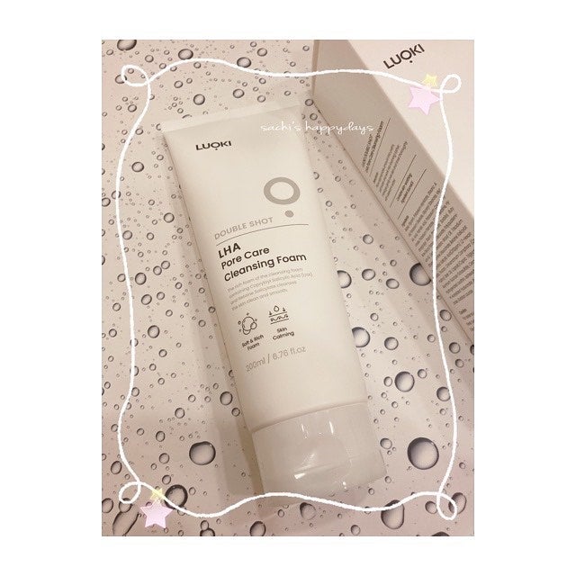 ダブルショットLHA毛穴ケアクレンジングフォーム /LUOKI/クレンジングクリームを使ったクチコミ(1枚目)