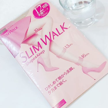 SLIMWALK Shape＆Keepのクチコミ「スリムウォーク　シェイプ＆キープストッキング  MLサイズ履いてみました😳💗
ものすごい履き心.....」（2枚目）