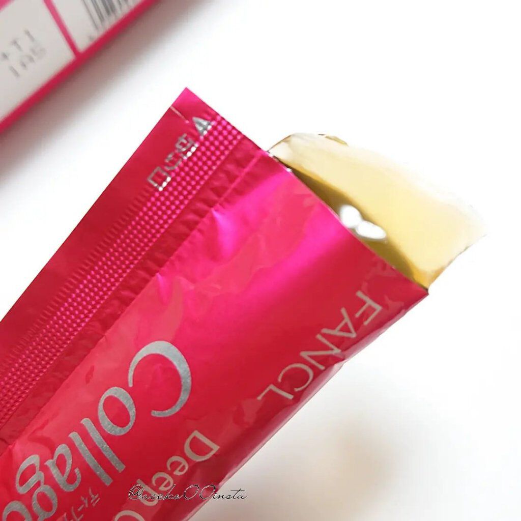 ファンケル ディープチャージ コラーゲン パウダーのクチコミ「
--------------------------------------
FANCL
デ.....」（2枚目）