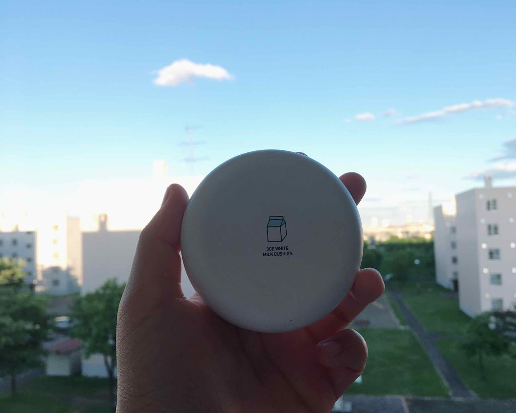 WHITE MILK CUSHION/3CE/クッションファンデーションを使ったクチコミ(1枚目)