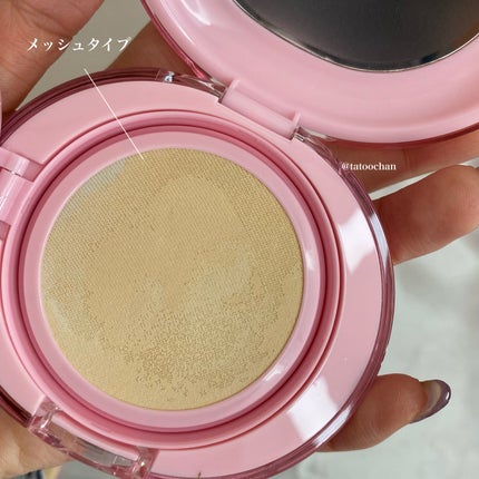 デューパワーヴィーガンクッション/AMUSE/クッションファンデーションを使ったクチコミ(4枚目)