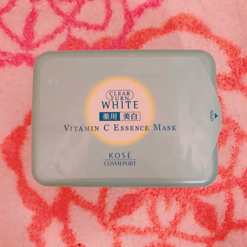 エッセンスマスク (ビタミンC)/クリアターン/シートマスク・パックを使ったクチコミ(1枚目)