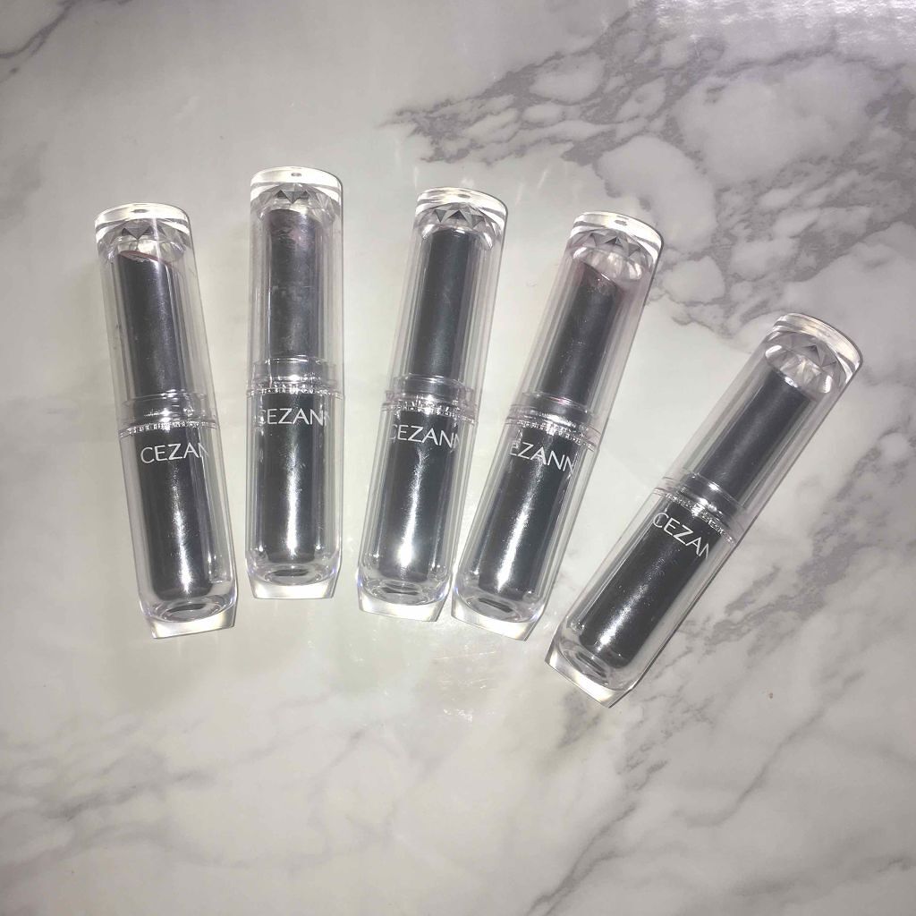ラスティンググロスリップ/CEZANNE/口紅を使ったクチコミ(1枚目)
