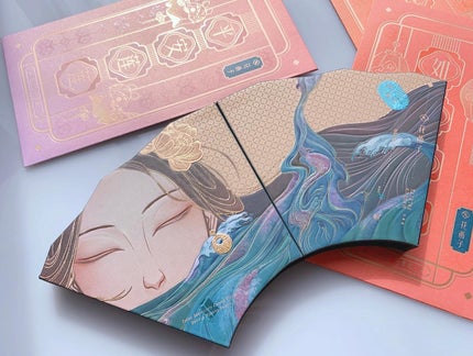 洛神賦アイシャドウパレット/花西子/マルチパレットを使ったクチコミ(2枚目)