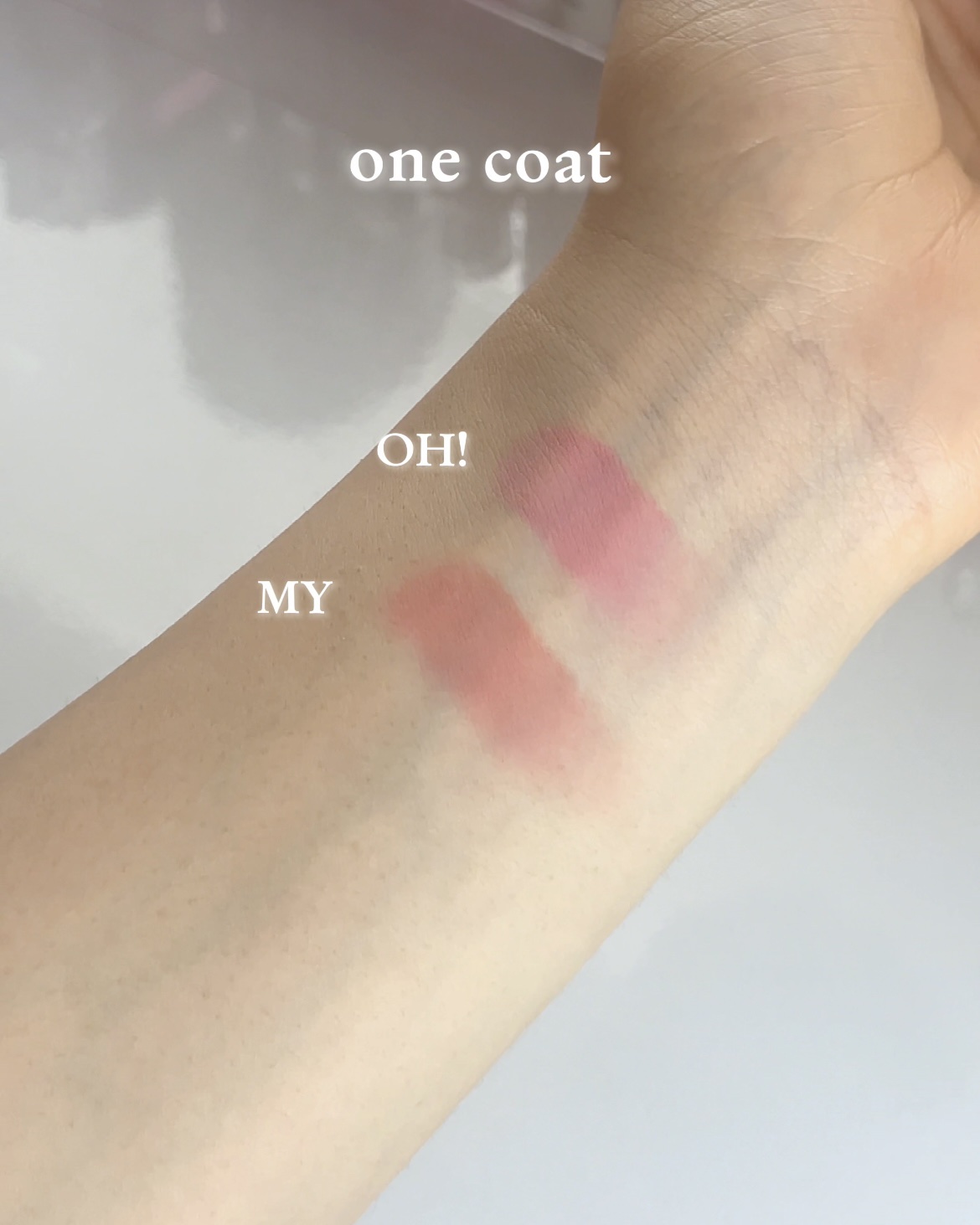 リップアンドチーク ブラーリープリンポット/fwee/口紅を使ったクチコミ（2枚目）