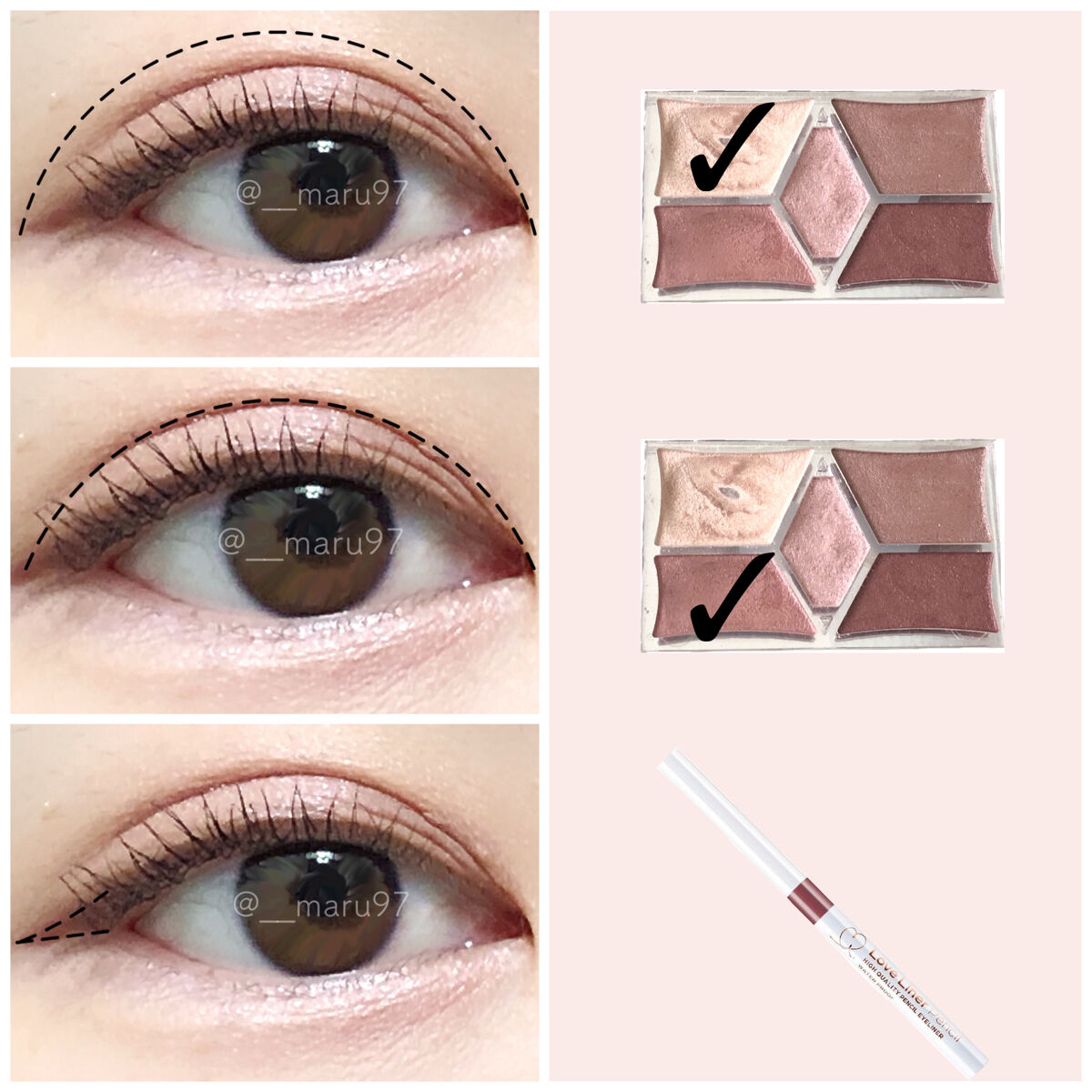 クリームフィットペンシル＜アイライナー＞/ラブ・ライナー/ペンシルアイライナーを使ったクチコミ（1枚目）