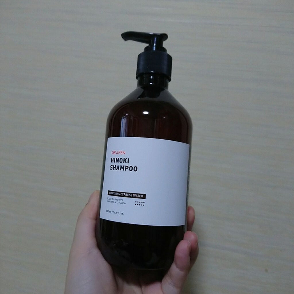 HINOKI SHAMPOO/GRAFEN /市販シャンプーを使ったクチコミ(1枚目)