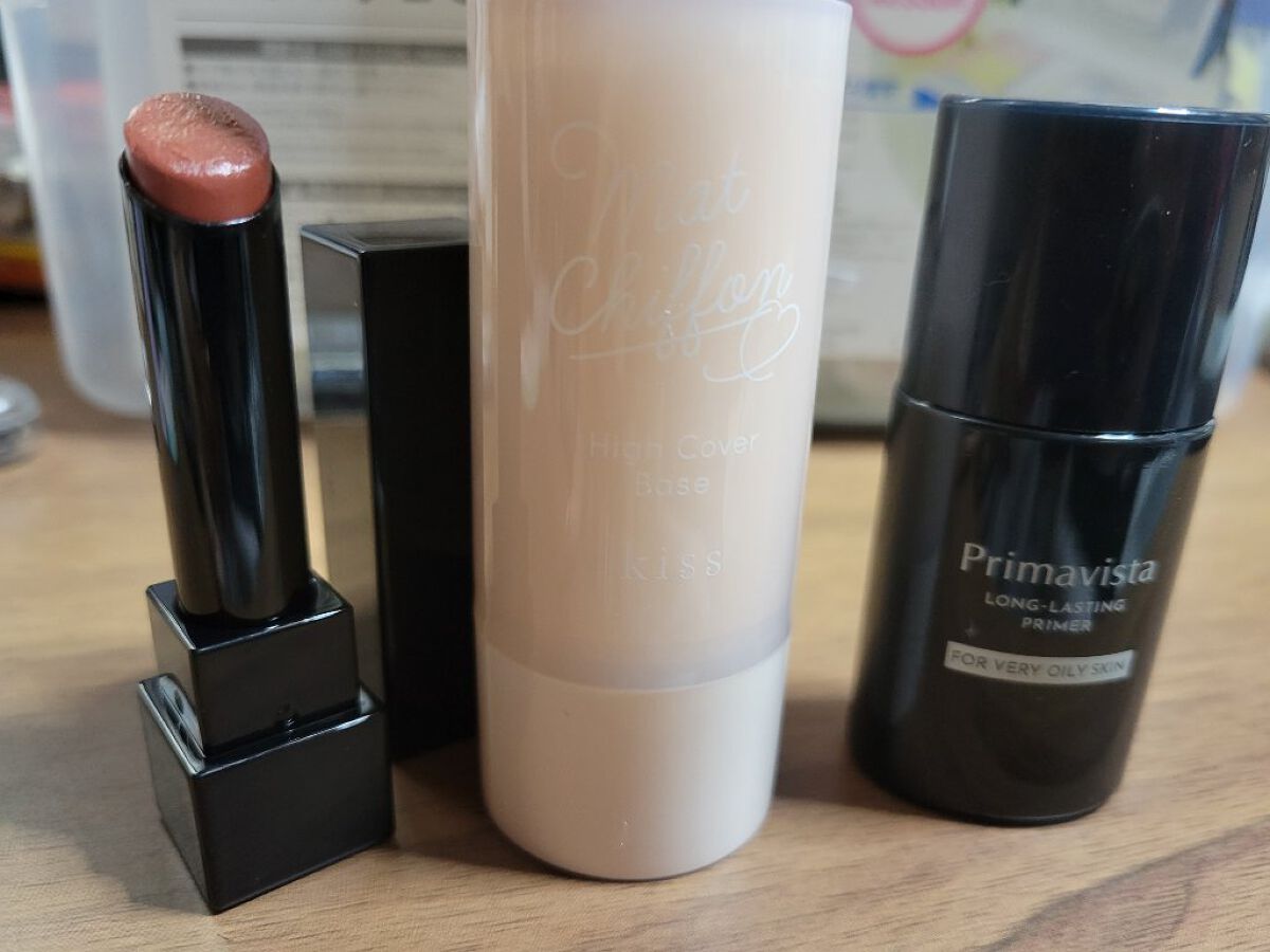 キス マットシフォン UVハイカバーベース/KiSS/化粧下地を使ったクチコミ（1枚目）