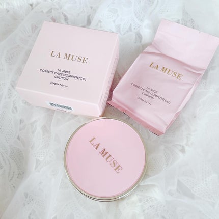 CORRECT CARE COMPLETE CC CUSHION/ラミューズ/クッションファンデーションを使ったクチコミ(2枚目)