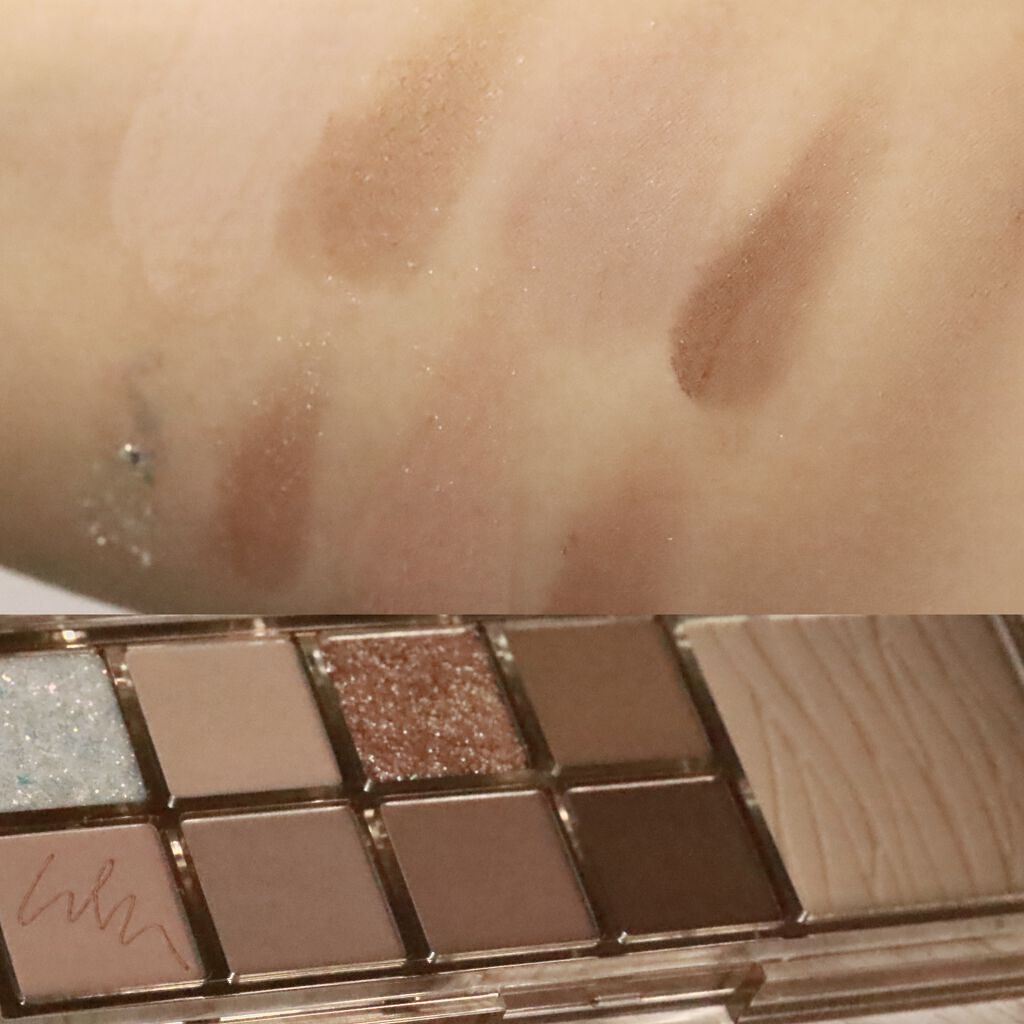 ミックスブラーリングアイパレット/wakemake/マルチパレットを使ったクチコミ（3枚目）