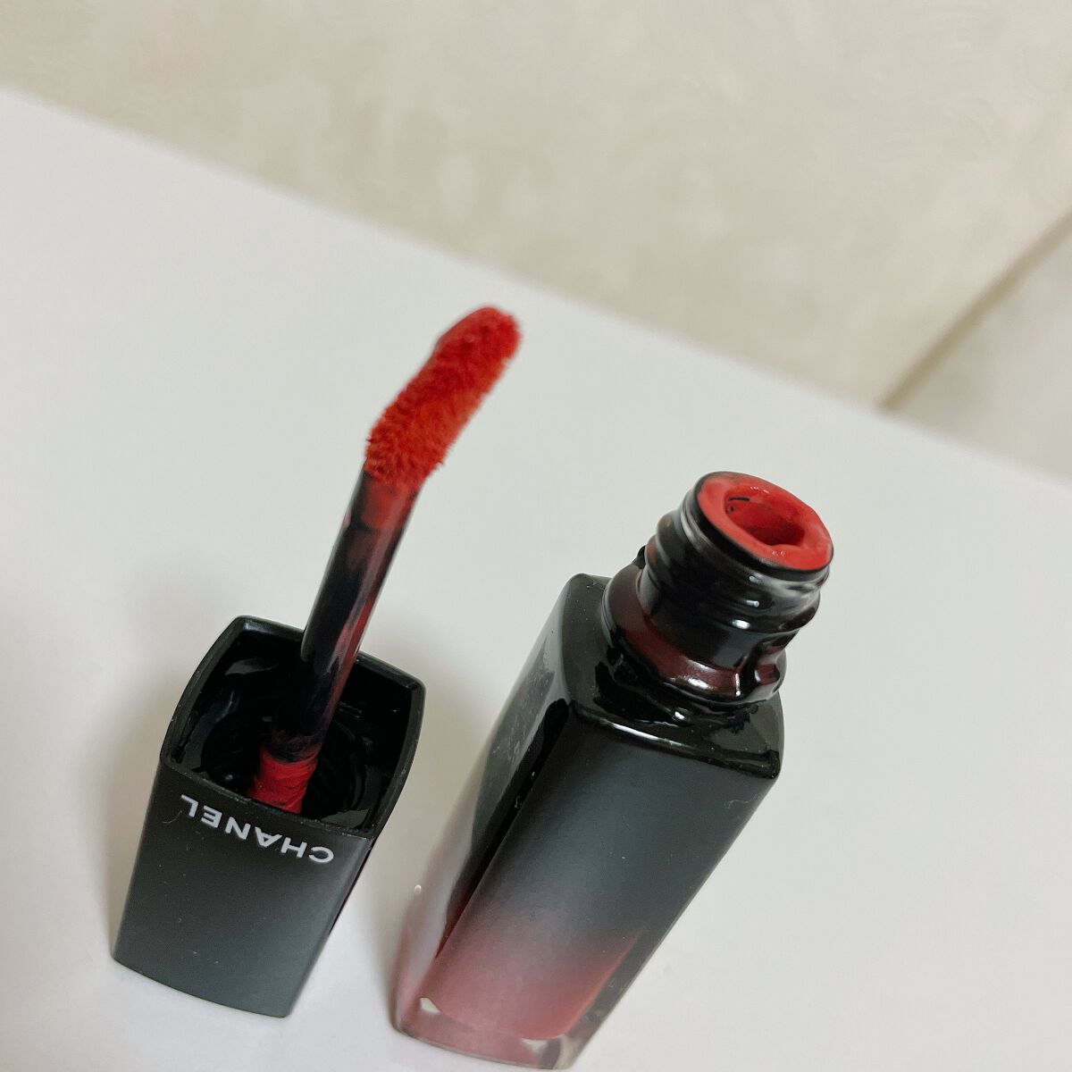 ルージュ アリュール ラック/CHANEL/口紅を使ったクチコミ(3枚目)