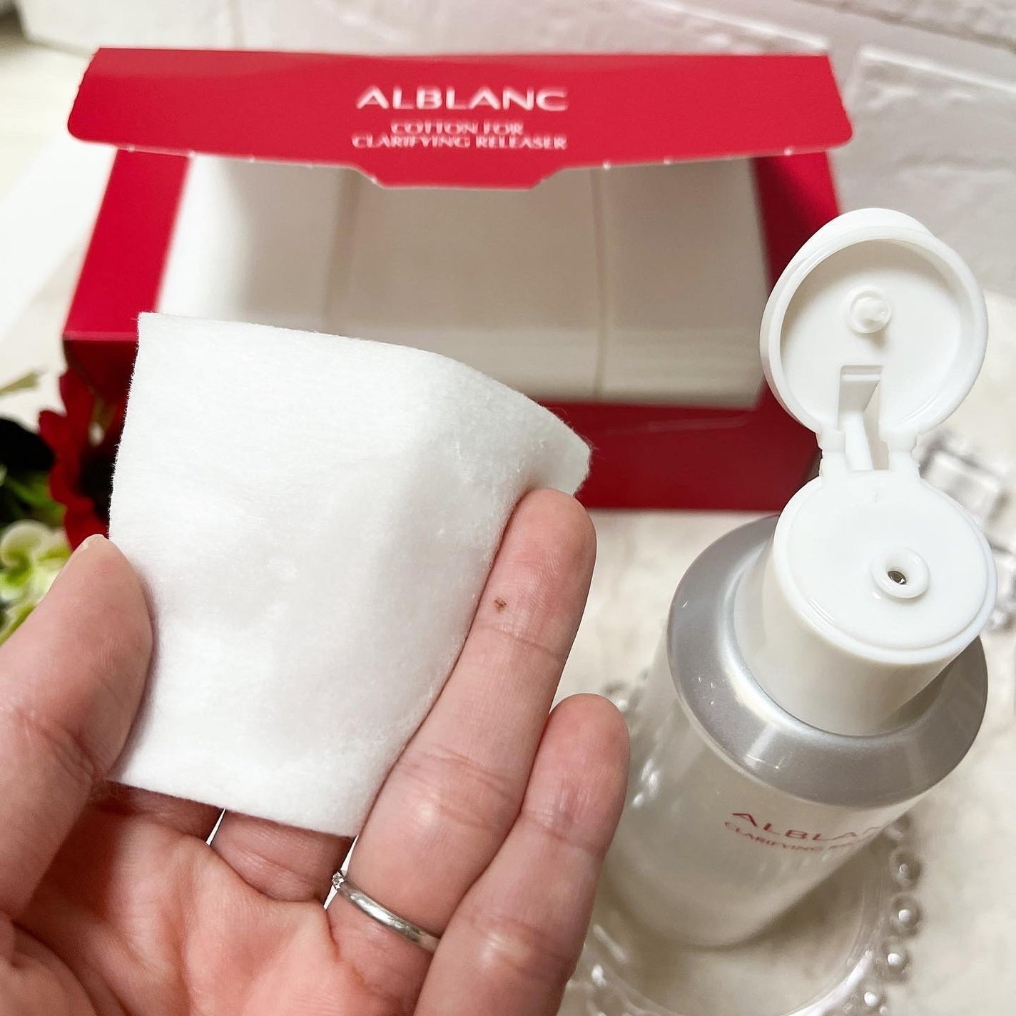 クラリファイイング リリーサー/ALBLANC/クレンジングウォーターを使ったクチコミ(2枚目)