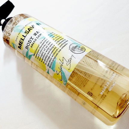 ボディウォッシュ アウェイクレモン/Mellsavon/ボディソープを使ったクチコミ(8枚目)