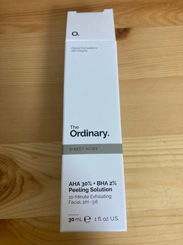 AHA 30% + BHA 2% Peeling Solution/The Ordinary/ピーリングを使ったクチコミ（6枚目）