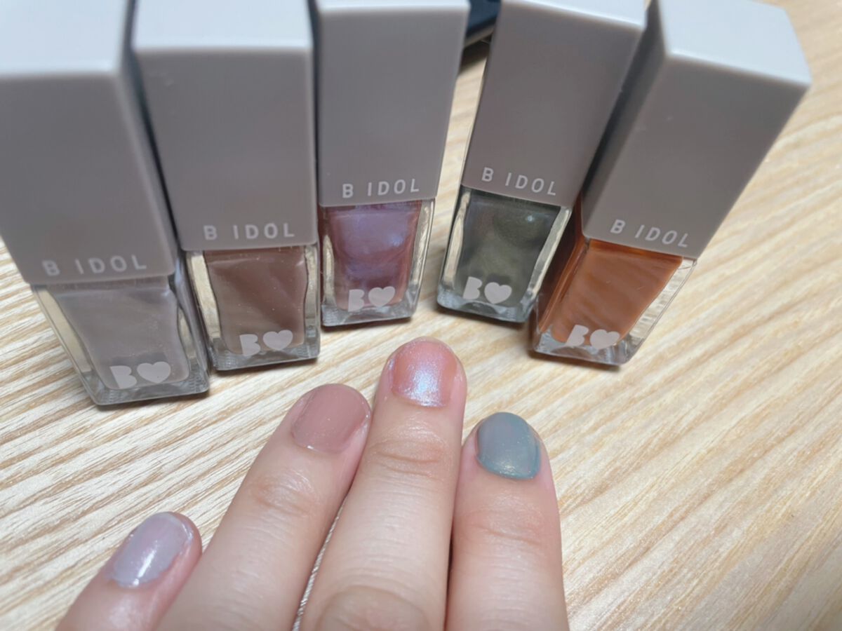 まいぽりっしゅ/b idol/マニキュアを使ったクチコミ（3枚目）