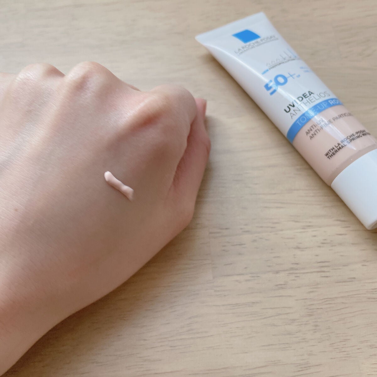 UVイデア XL プロテクショントーンアップ ローズ/ラ ロッシュ ポゼ/日焼け止めクリームを使ったクチコミ(2枚目)