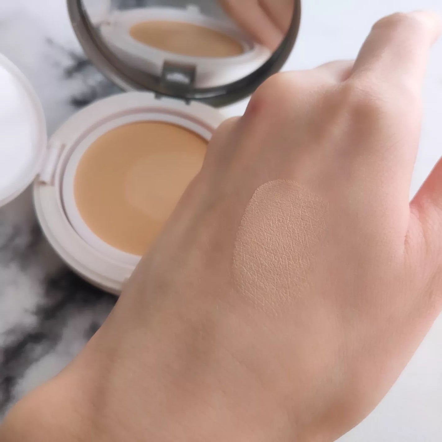 ミシャ M スキンフェイクバーム/MISSHA/クリーム・エマルジョンファンデーションを使ったクチコミ(4枚目)