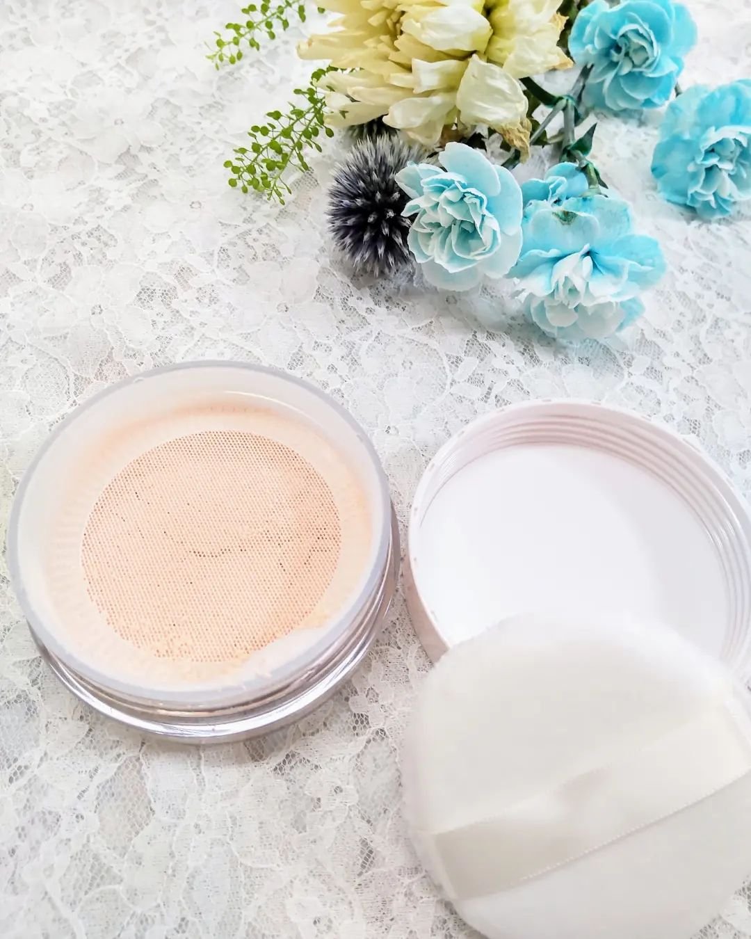 フェイスパウダー/media luxe/ルースパウダーを使ったクチコミ（2枚目）