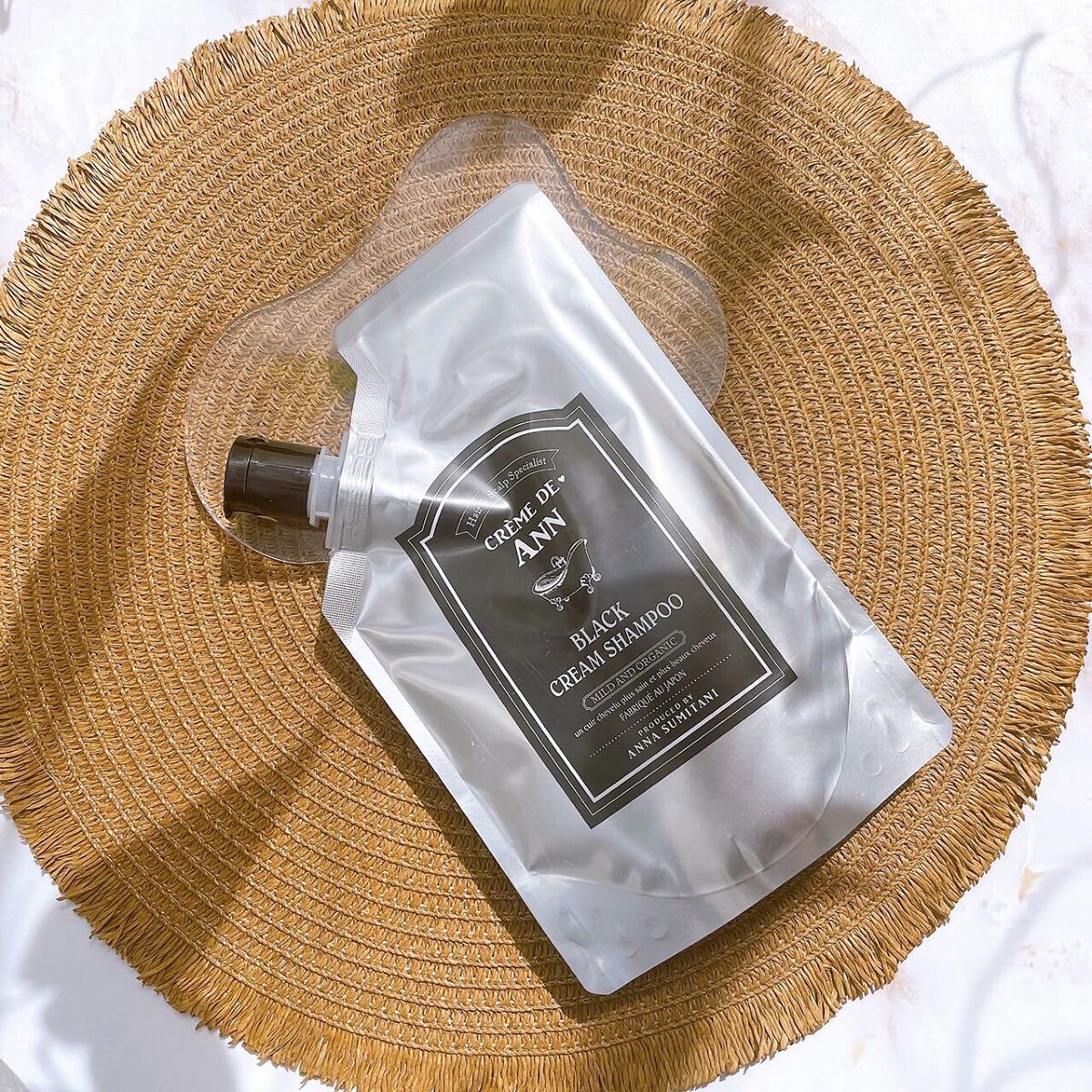 ブラッククリームシャンプー/creme de Ann/市販シャンプーを使ったクチコミ(1枚目)