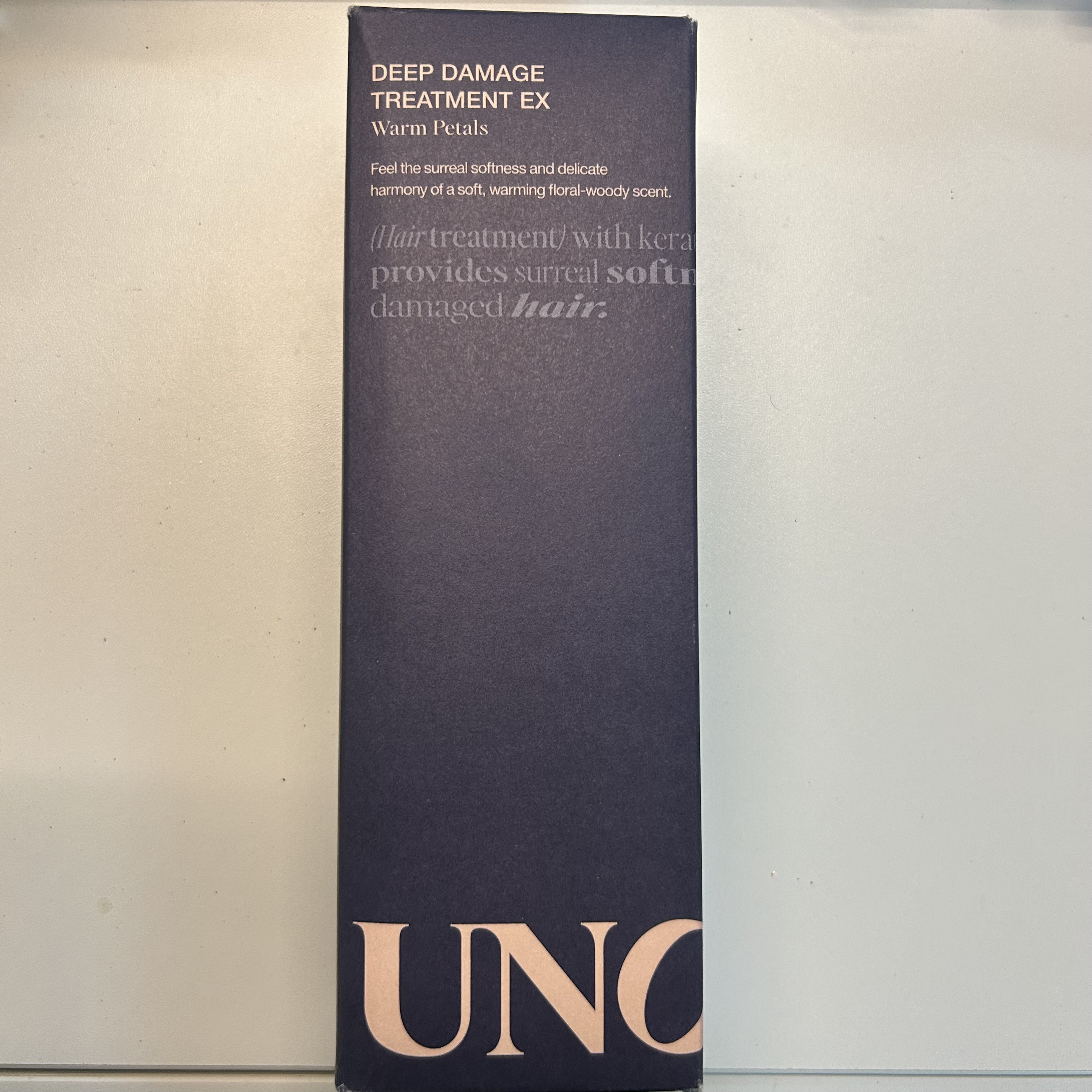 ディープダメージトリートメントEX/UNOVE/洗い流すヘアトリートメントを使ったクチコミ（1枚目）