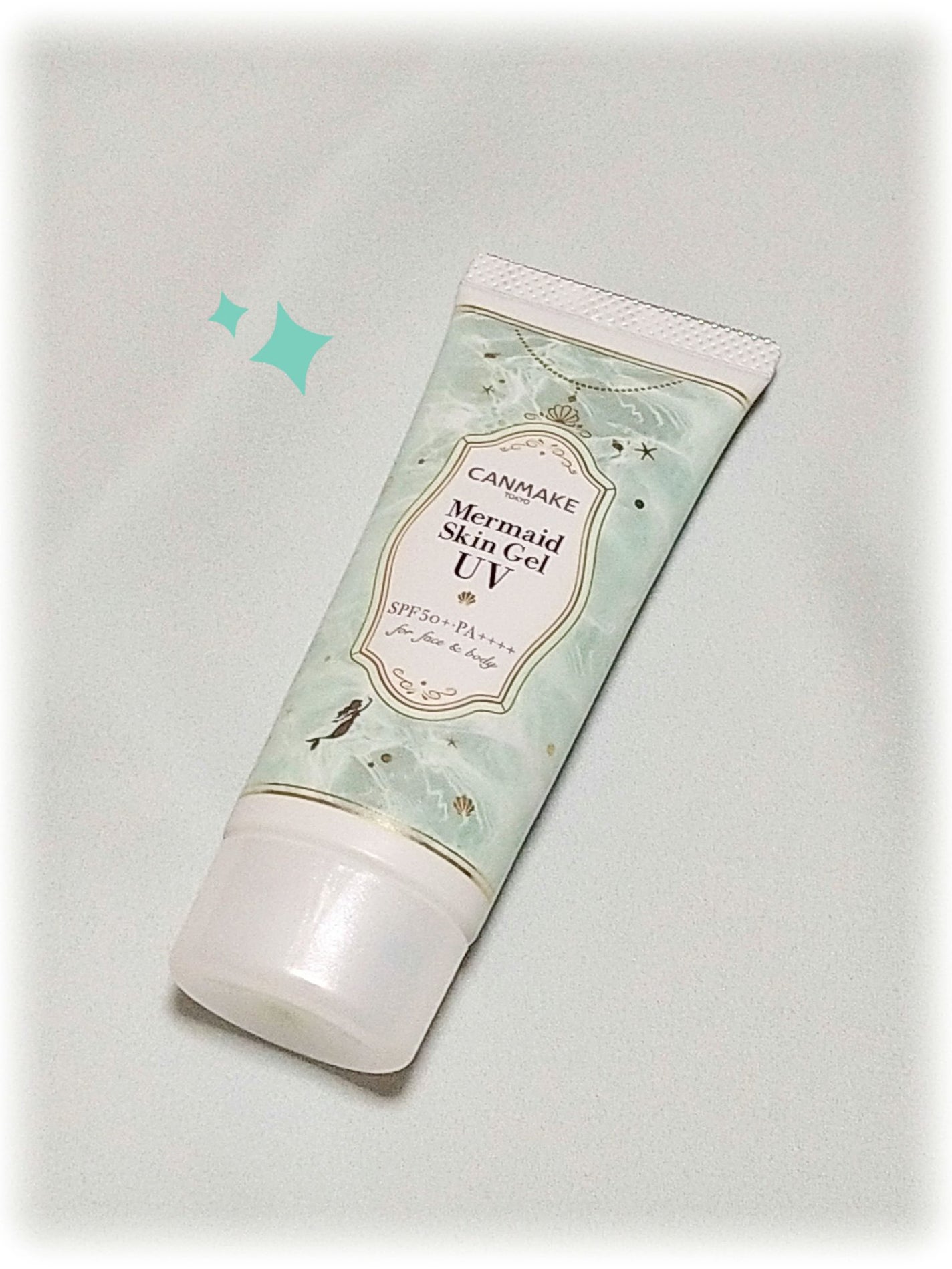 マーメイドスキンジェルUV/キャンメイク/日焼け止めジェルを使ったクチコミ(1枚目)