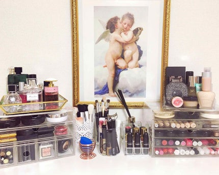 重なるアクリルケース2段引出・大/無印良品/その他化粧小物を使ったクチコミ(1枚目)