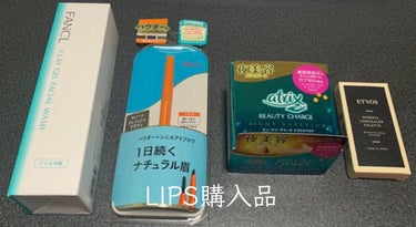 かなり前になりますが、LIPSフェスタで購入したものを紹介します。
スウォッチはETVOSのコンシーラーのみです。
────────────

▶︎▷ファンケル/泥ジェル洗顔

1週間半ほど、基本的朝の