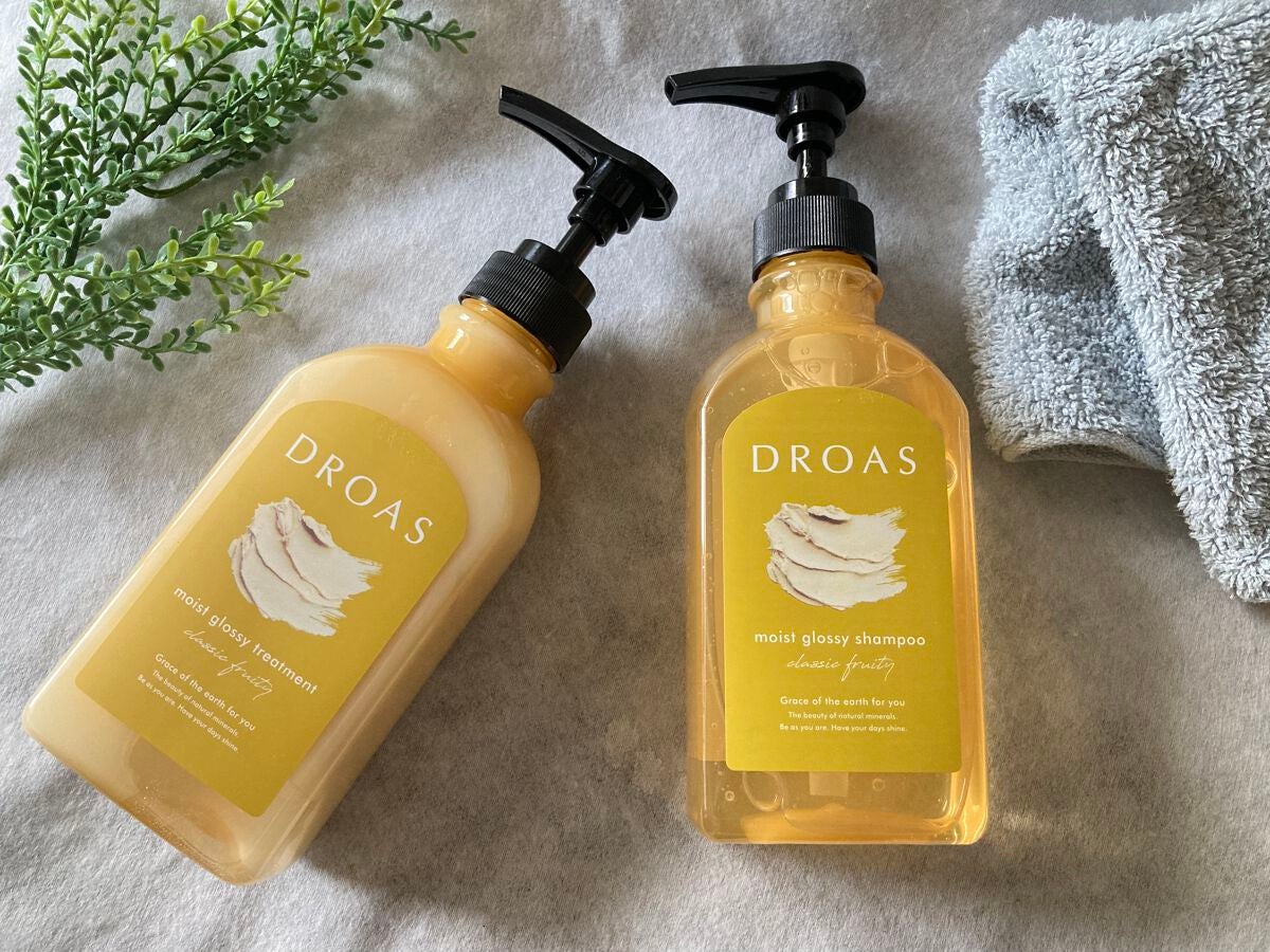 モイストグロッシーシャンプー/トリートメント/DROAS/市販シャンプーを使ったクチコミ(1枚目)