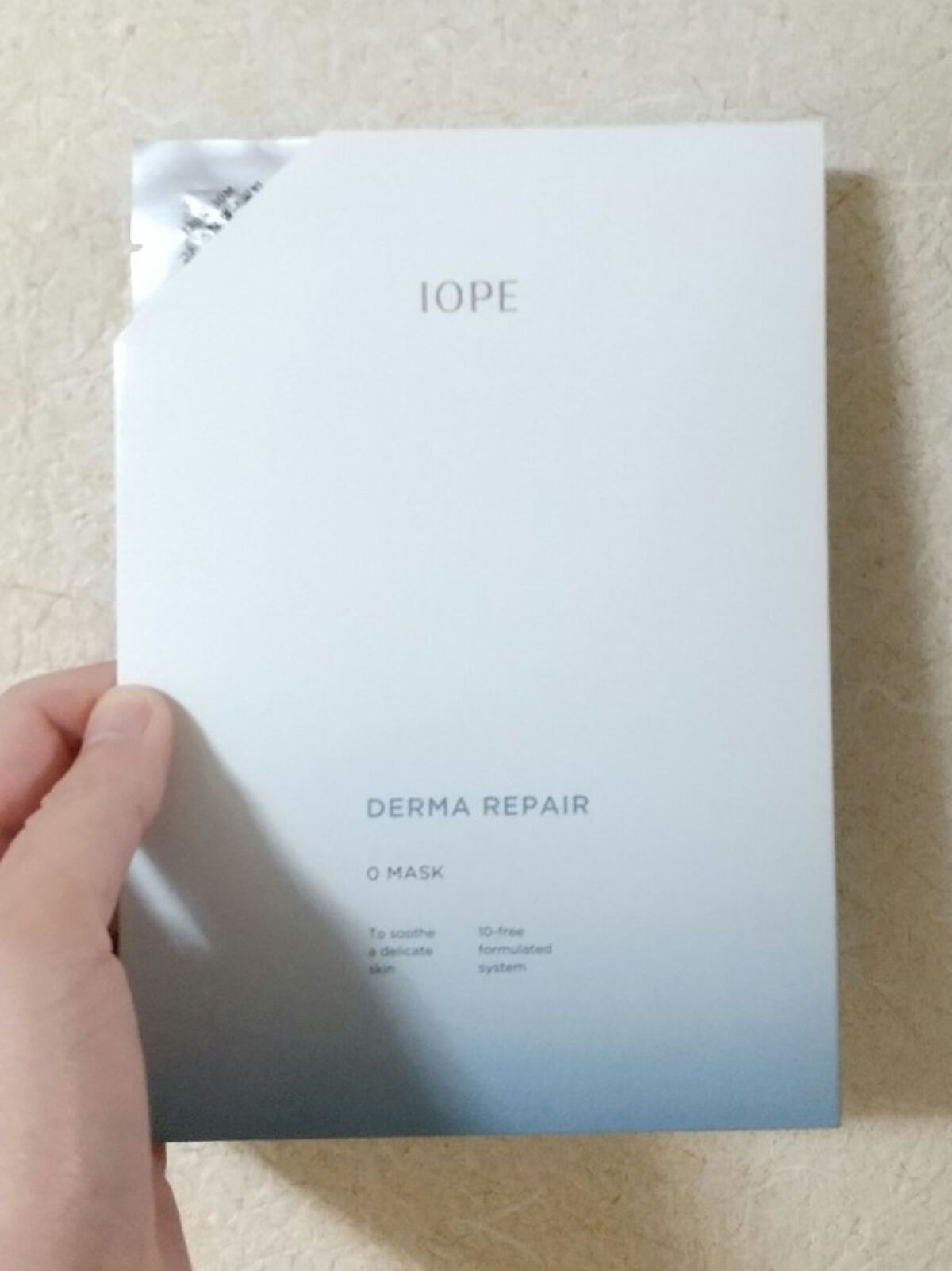 ダーマリペアゼロマスク/IOPE/シートマスク・パックを使ったクチコミ（1枚目）