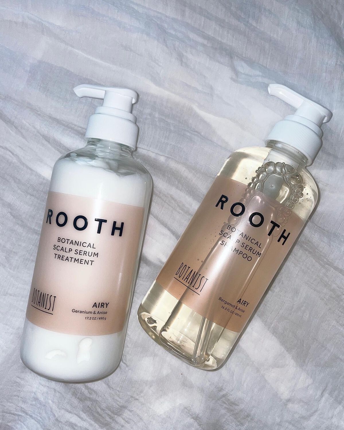 ルース ボタニカルスカルプセラム シャンプー・トリートメント（エアリー） ルース ボタニカルスカルプセラム シャンプー（エアリー）/BOTANIST/市販シャンプーを使ったクチコミ（1枚目）