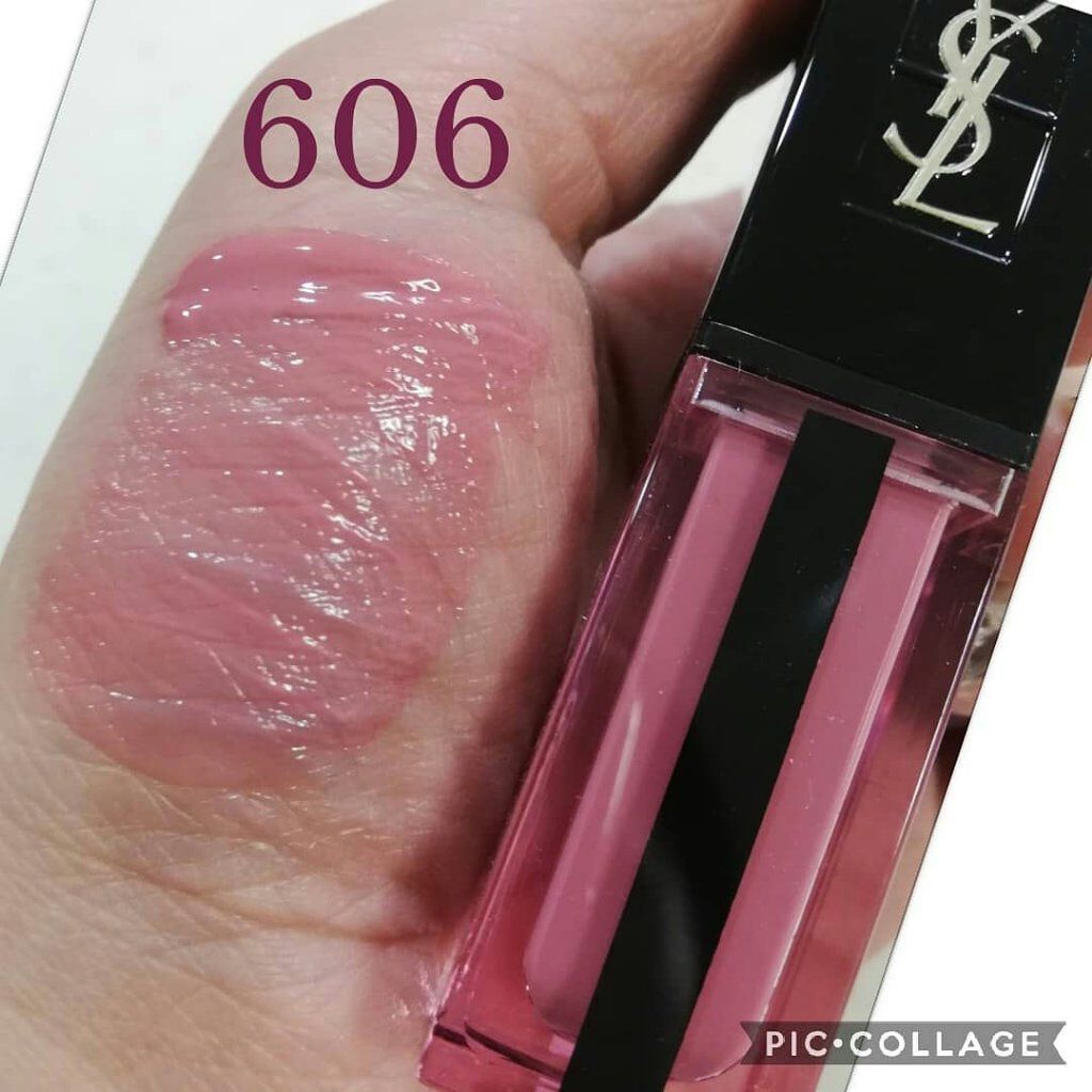 ルージュ ピュールクチュール ヴェルニ ウォーターステイン/YVES SAINT LAURENT BEAUTE/口紅を使ったクチコミ(3枚目)
