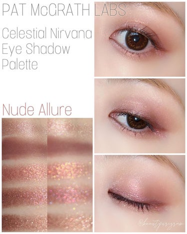 Celestial Nirvana Eye Shadow Palette/PAT McGRATH LABS/アイシャドウパレットを使ったクチコミ（4枚目）