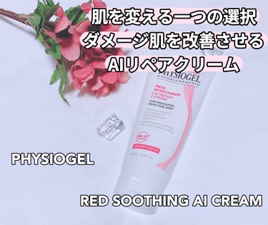 PHYSIOGEL RED SOOTHING AI CREAMのクチコミ「⁡
ꢭ PHYSIOGEL ꢭ 
⁡
୨୧ RED SOOTHING AI CREAM
﹍｡﹍.....」（1枚目）