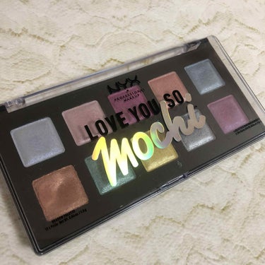 ラブ ユー ソー モッチ シャドウ パレット/NYX Professional Makeup/ジェル・クリームアイシャドウを使ったクチコミ（1枚目）