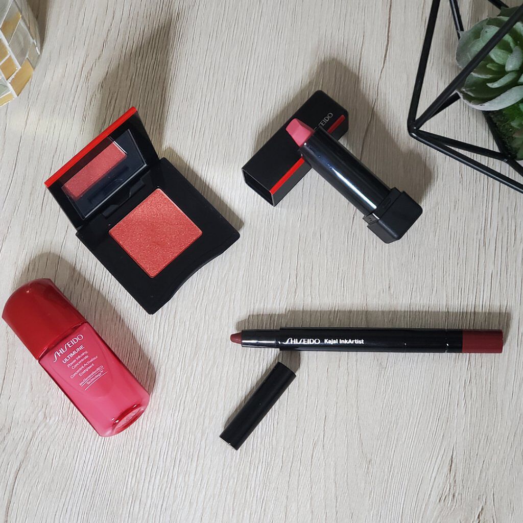 ポップ パウダージェル アイシャドウ 06 Vivivi Orange/SHISEIDO/単色アイシャドウを使ったクチコミ（2枚目）